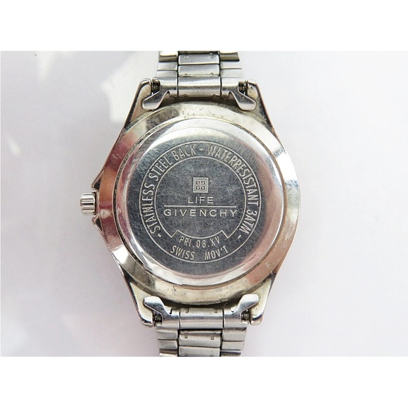 Givenchy Silver Stainless Steel Watch - Picture 8 of 10